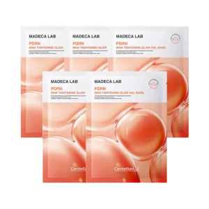 Centellian24 - Madeca Lab PDRN Skin Tightening Glow Gel Mask Pack, 5 sheets